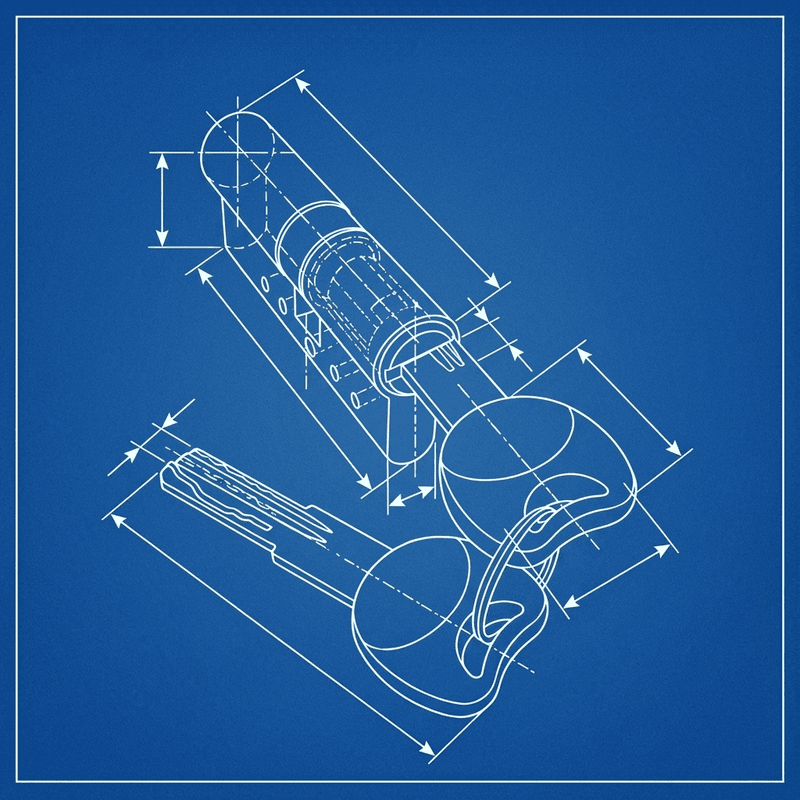 Technical Cylinder Diagram